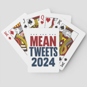 Gemeine Tweete 2024 Funny Election Trump Spielkarten