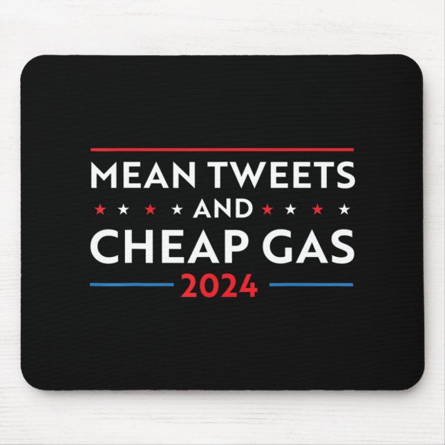 Gemeine Tweetenden und billiger Gasspass 2024 Pro  Mousepad (Vorne)