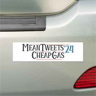 Gemeine Tweetenden und billiges Gas für 2024 Unter Auto Magnet