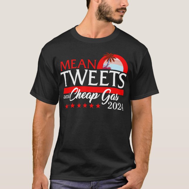 Gemeine Tweetenden und billiges Gas - Shirt 2024,  (Vorderseite)