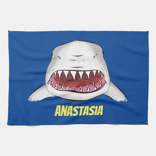 Gemeiner Cartoon-Abbildung Geschirrtuch (Horizontal)