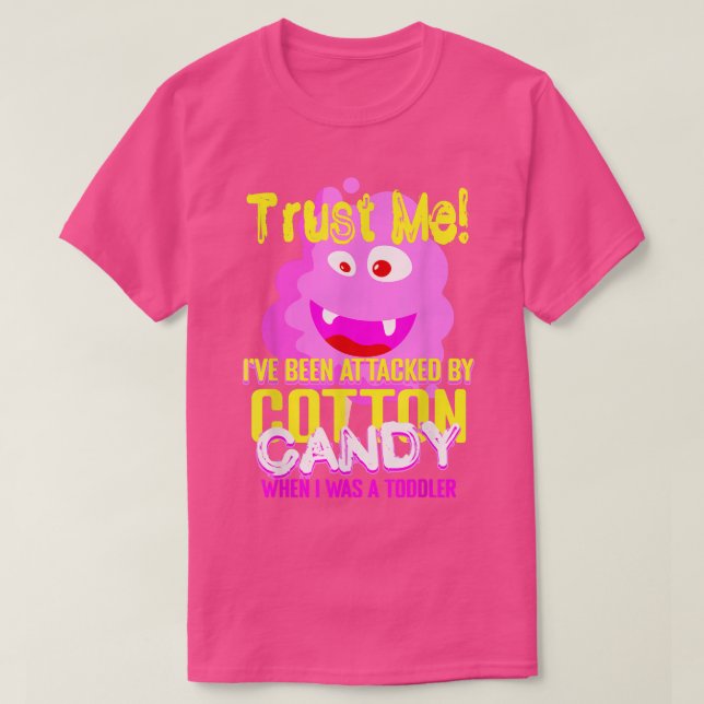 Gemeiner Cotton Candy Floss Kleinkind T-Shirt (Design vorne)