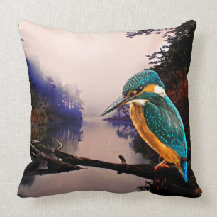 Gemeiner Eisvogel Kissen