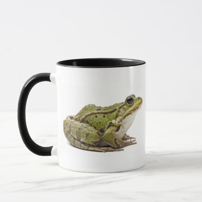 Gemeiner europäischer Frosch oder essbarer Frosch Tasse (Links)