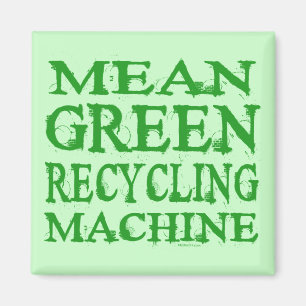 Gemeiner grüner Magnet