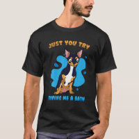 Gemeiner Hund - nur du versuchst mir ein Bad zu ge