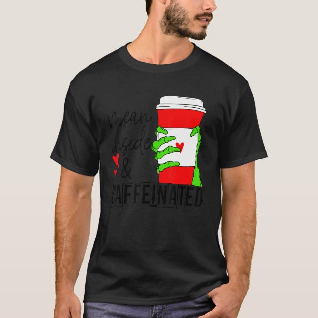 Gemeiner Innen- und Koffeinkaffee T-Shirt (Vorderseite)