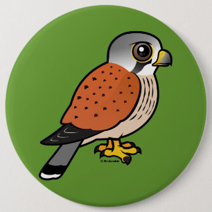 Gemeiner Kestrel Button