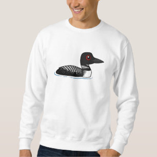 Gemeiner Loon, züchtender Erwachsener Sweatshirt