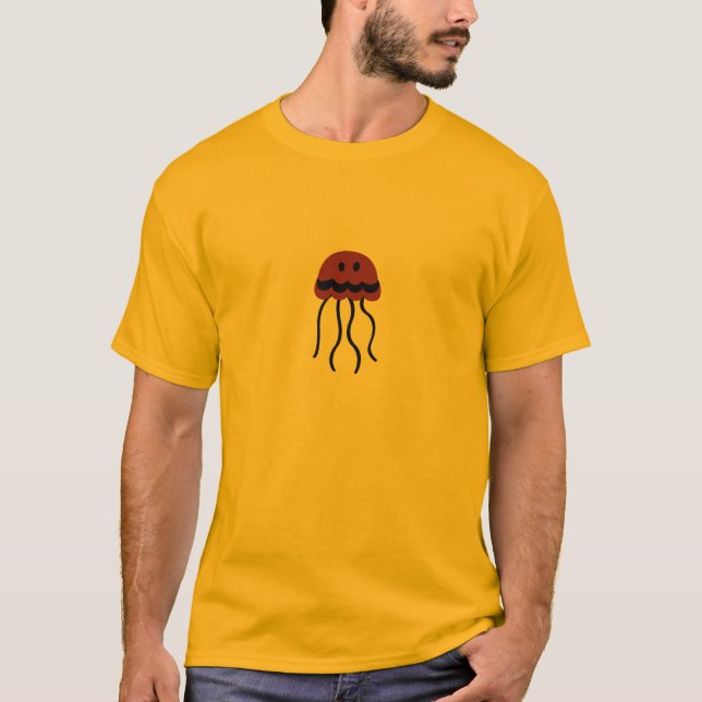 Gemeiner Qualle-T - Shirt (Vorderseite)