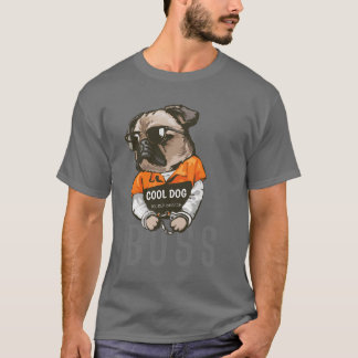 Gemeiner Vater Dog Dadshirt klassisches Mädchen T-Shirt
