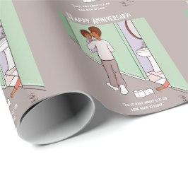 Gemeines Mommy Tiled Wrapping Paper Geschenkpapier