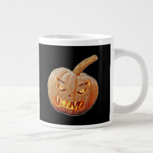 Gemeines und hässliches Kürbisgefecht Jumbo-Tasse