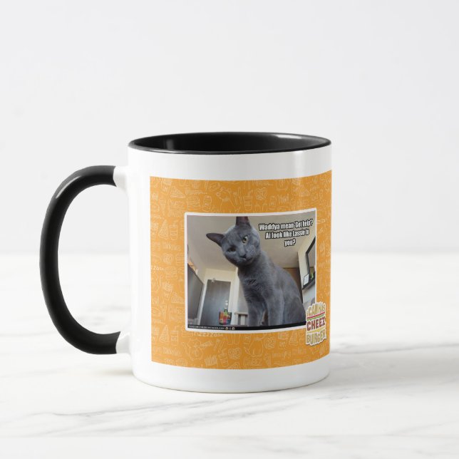 Gemeines Wadya "erhalten Hilfe"? Tasse (Links)
