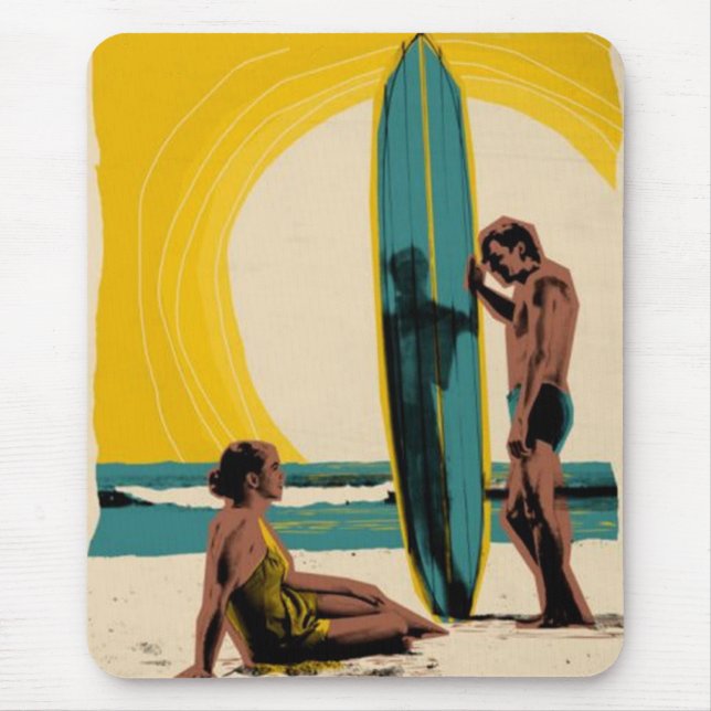 Gemeinsam am Beach Mousepad (Vorne)