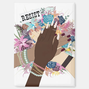 Gemeinsam aufleben - feministische Kunst des Flori Magnet