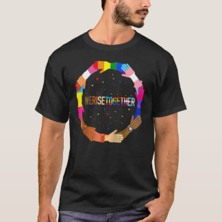 Gemeinsam bringen wir den Q-Stolz sozialer Gerecht T-Shirt