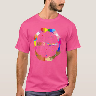 Gemeinsam bringen wir den Q-Stolz sozialer Gerecht T-Shirt