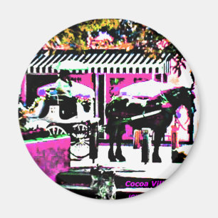 Gemeinsam Cocoa Village Gibney The MUSEUM Zazzle Magnet