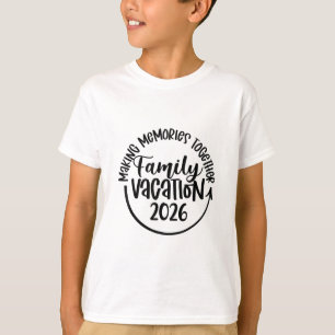 Gemeinsam Erinnerungen schaffen Familienurlaub 202 T-Shirt