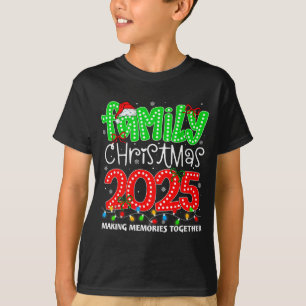 Gemeinsam Erinnerungen schaffen Familienweihnachte T-Shirt