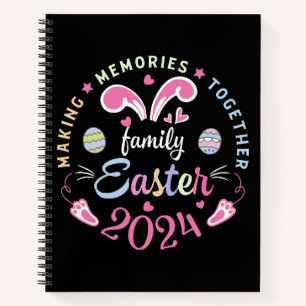 Gemeinsam Erinnerungen schaffen Ostern Familie 202 Notizbuch