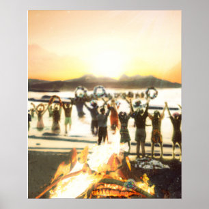 Gemeinsam feiern poster