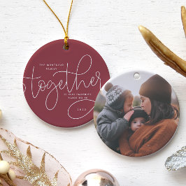 Gemeinsam | FOTO Keramik Ornament