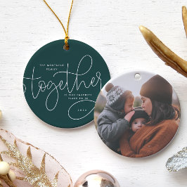 Gemeinsam | FOTO Keramik Ornament