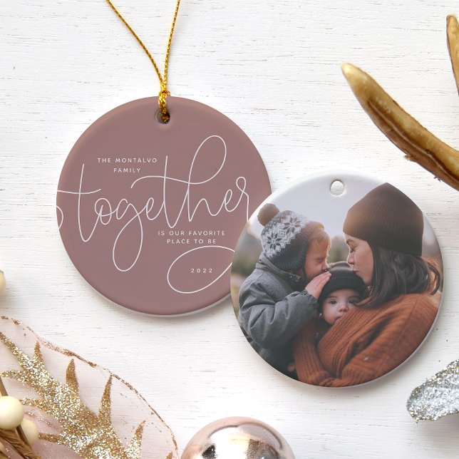 Gemeinsam | FOTO Keramik Ornament (Von Creator hochgeladen)