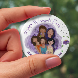 Gemeinsam Frauentag Button