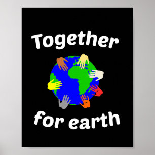 Gemeinsam für die Erde Poster
