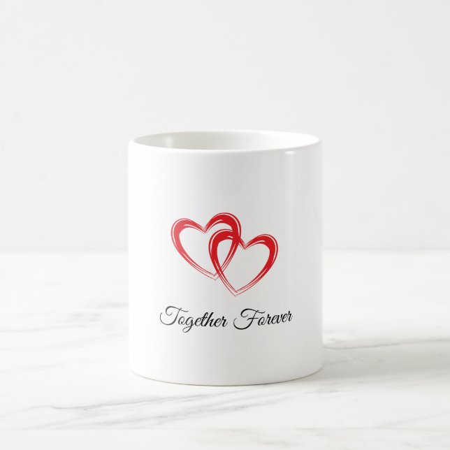 Gemeinsam für immer kaffeetasse (Mittel)