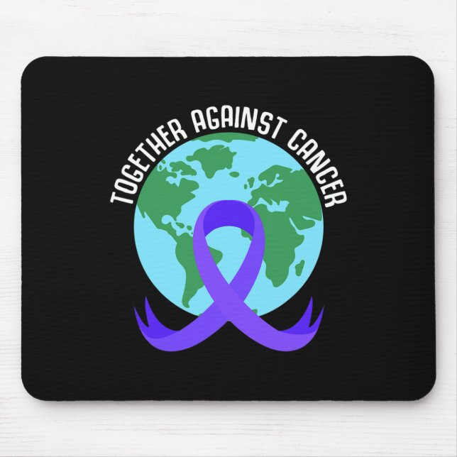 Gemeinsam gegen das Sprichwort des Krebses für das Mousepad (Vorne)