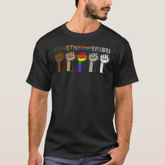 Gemeinsam heben wir Apparel Human Rights Social Ju T-Shirt