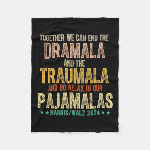 Gemeinsam können wir die Dramala und Traumala Paja Fleecedecke