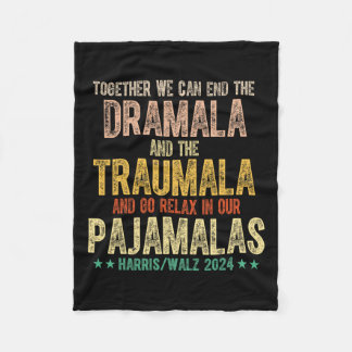 Gemeinsam können wir die Dramala und Traumala Paja Fleecedecke