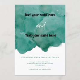 Gemeinsam mit ihrer Familie und ihren Freunden Einladung