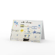 Gemeinsam mit Israel Grußkarte