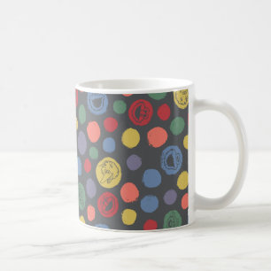 Gemeinsam Polka Dot Muster Kaffeetasse