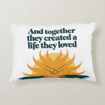 Gemeinsam schufen sie ein Leben, das sie Liebe hat