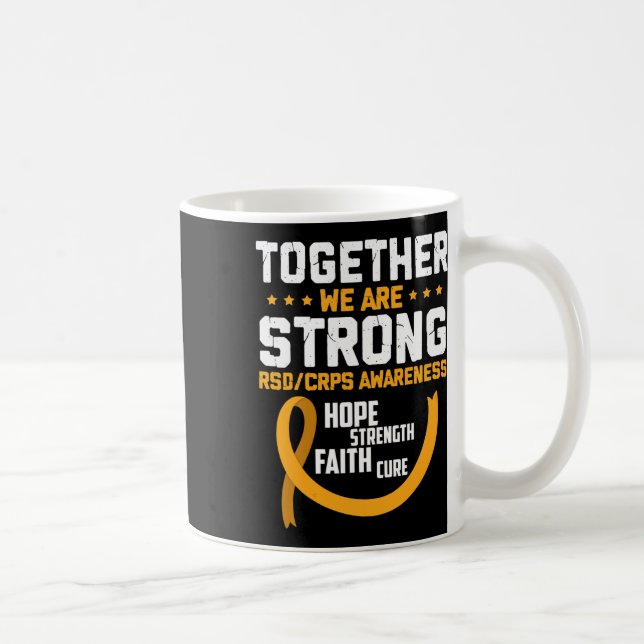 Gemeinsam sind wir ein starkes Rsdcrps Bewusstsein Kaffeetasse (Rechts)