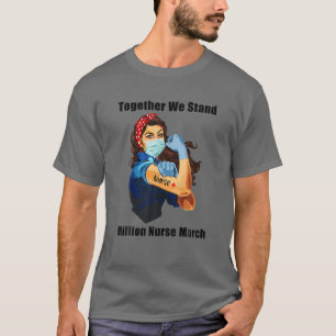 Gemeinsam stehen Millionen Krankenwagen März 2022  T-Shirt