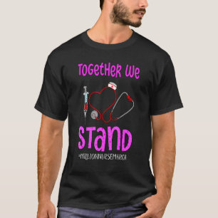 Gemeinsam stehen wir für den März der Krankenversi T-Shirt