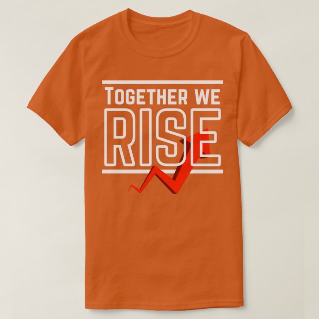 Gemeinsam steigen wir2 T-Shirt (Design vorne)