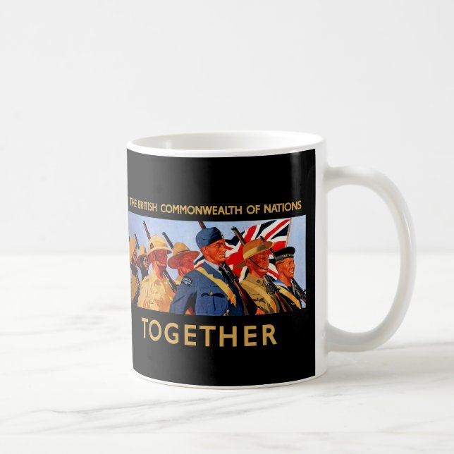 Gemeinsam ~ The British Commonwealth of Nations Tasse (Rechts)