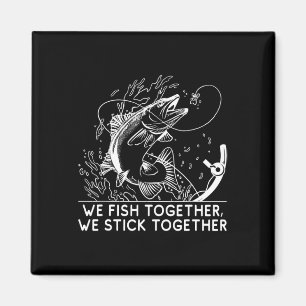 Gemeinsam Väter Tag Familie Eltern Verwandte fisch Magnet