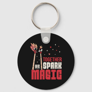 Gemeinsam verlieren wir die Liebe des Magic Couple Schlüsselanhänger