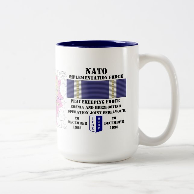 Gemeinsame Aktion Zweifarbige Tasse (Rechts)