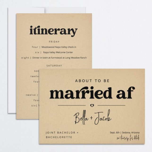 Gemeinsame Bachelor- und Junggeselinnen-Abschied-R Einladung (Von Creator hochgeladen)